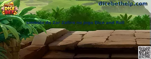 Símbolo do Zar Zafiro no jogo Dice and Roll